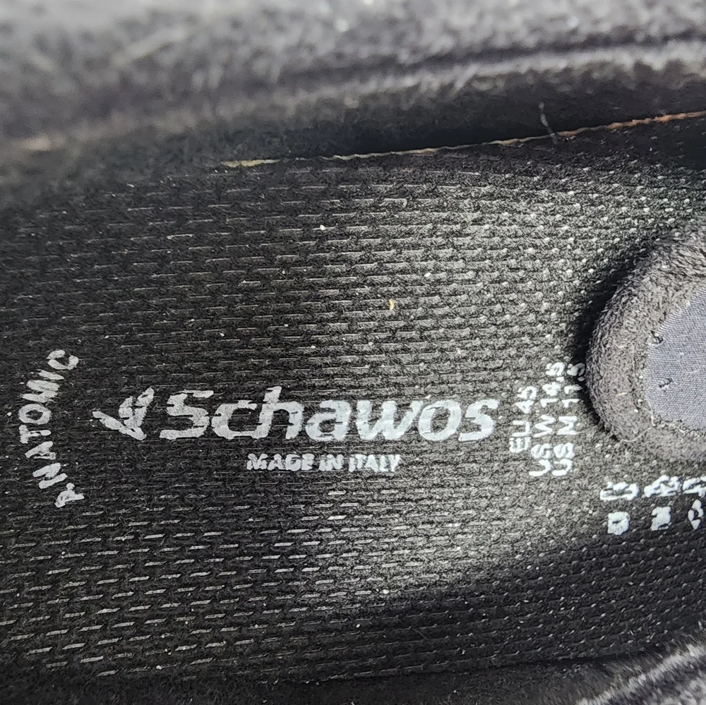 New Schawos Comfort Shoe Black Orthopedic Stretch Diabetic‎ Shoe Size 11.5